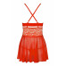 Obsessive | Бэби-долл Obsessive 838-BAB-3 babydoll & thong red L/XL. Цена 1 699 грн. Фото: 3
