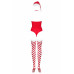 Obsessive | Боди Obsessive Kissmas teddy red L/XL. Цена 1 767 грн. Фото: 3