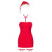 Obsessive | Сорочка Obsessive Kissmas chemise red 2XL/3XL. Цена 1 435 грн. Фото: 2