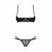 Obsessive | Комплект Obsessive Nutris 2-pcs crotchless set XS/S. Цена 1 869 грн. Фото: 2