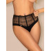 Obsessive | Высокие трусики-стринги Obsessive Sharlotte panties black XXL. Цена 850 грн. Фото: 2