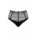 Obsessive | Высокие трусики-стринги Obsessive Sharlotte panties black XXL. Цена 850 грн. Фото: 4