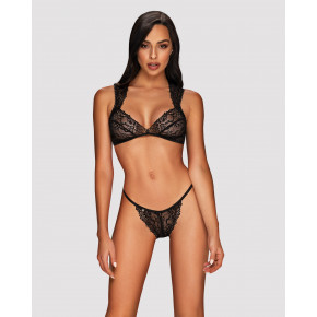 Obsessive | Комплект кружевного белья Obsessive Elisetta set Black S/M. Цена: 1 232 грн
