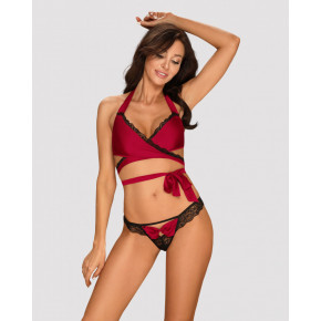 Obsessive | Комплект мереживний Obsessive sensuelia top S / M. Ціна: 1355 грн