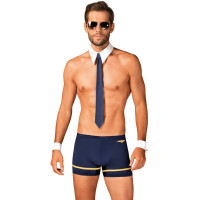 Obsessive | Мужской игровой костюм Пилот Obsessive Pilotman set S/M. Ціна 1999 грн