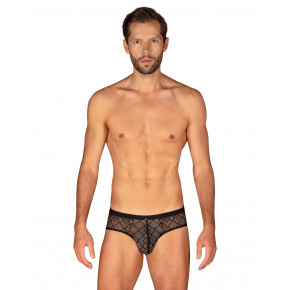 Obsessive | Мужские трусы с открытыми ягодицами Obsessive Severio черные, L/XL. Ціна: 940 грн