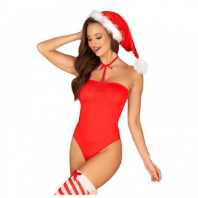 Obsessive | Новорічний костюм Obsessive Kissmas Teddy Red L \ XL. Ціна: 1200 грн
