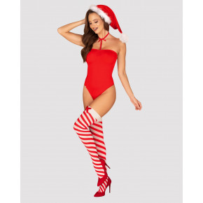 Obsessive | Боди Obsessive Kissmas teddy red S/M. Цена: 1 989 грн