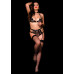 OHMYG | Бюстгальтер открытый OhMyG! Tokyo Half Bra в сеточку, черный, S-M. Цена 1 450 грн. Фото: 2