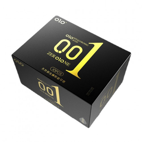 OLO | Презервативы OLO 001 ультра тонкие с гиалуроновой кислотой (цена за 10 шт. в упаковке). Цена 259 грн. Фото: 1