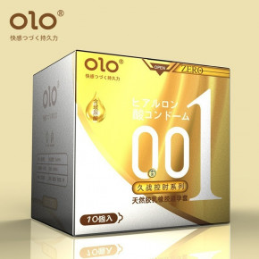 OLO | Презервативы OLO 001 с крупными пупырками и гиалуроновой кислотой (цена за 10 шт./упаковка) золото. Цена: 250 грн