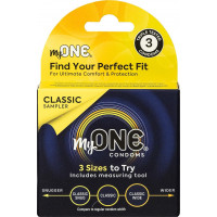 Презерватив MyONE Classic Sampler (три размера в одном)
