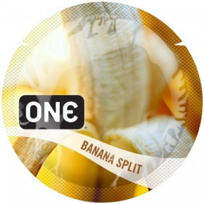 One | Презерватив One FlavorWaves банановый вкус. Цена: 225 грн