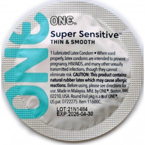 One | Презерватив One Super Sensitive Дизайн Перо. Цена: 225 грн