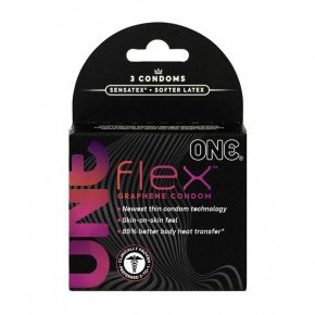 One | Презервативы ультратонкие ONE Flex (цена за упаковку 3 шт). Цена: 195 грн