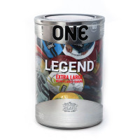 One | Набор презервативов ONE Legend Extra Large 100 шт, мегапак тюб. Ціна 3739 грн