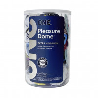 One | Набор презервативов ONE Pleasure Dome 100 шт, мегапак тюб. Цена 3 314 грн
