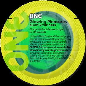 One | Презерватив ONE Glowing Pleasures 1 шт. Цена: 49 грн