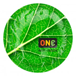 One | Презерватив ONE Color Sensations - ONE with nature (Emerald) 1 шт. Ціна: 49 грн