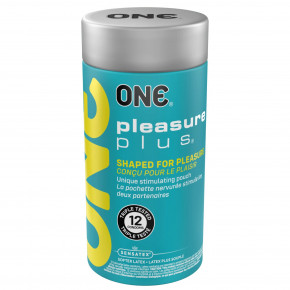 One | Презервативы ONE Pleasure Plus 12 шт, подарочная упаковка тюб. Ціна: 539 грн