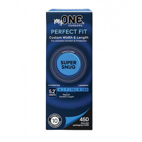 One | Презервативы MyONE Super Snug 10 шт, картонная коробка. Ціна: 629 грн