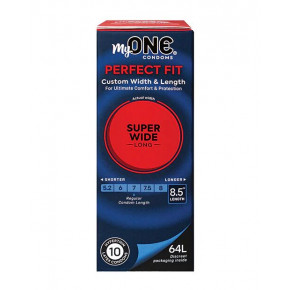 One | Презервативы MyONE Super Wide & Long 10 шт, картонная коробка. Ціна: 629 грн