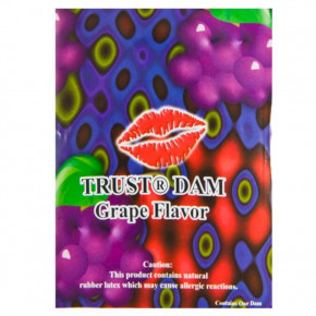 One | Латексная салфетка Latex Dental Dams Grape 1 шт. Ціна: 99 грн