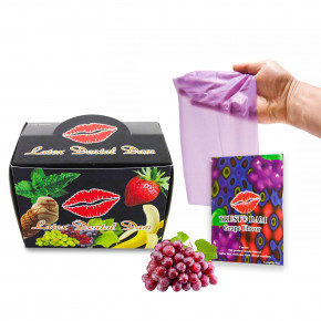 One | Набор латексных салфеток Latex Dental Dams Grape 100 шт. Ціна: 9999 грн
