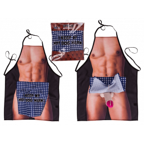 OOB | Кухонний фартух з плюшевим пенісом Apron Men Body. Цена: 820 грн