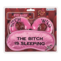 OOB | Плюшеві наручники та маска для очей Wild Bitch Pink. Цена 440 грн