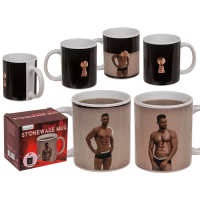 OOB | Чашка з термоефектом Stoneware Mug Stripper Boy. Цена 461 грн