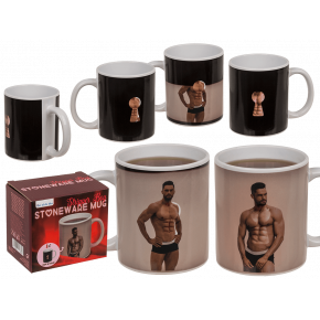 OOB | Чашка з термоефектом Stoneware Mug Stripper Boy. Цена: 461 грн