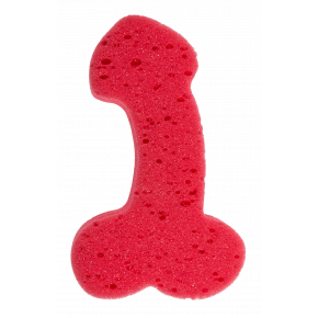 OOB | Губка для ванни Sponge Willy Red, 19 см. Цена: 200 грн