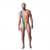 OOTB | Чоловічі стрінги Rainbow Mankini One Size. Цена 506 грн. Фото: 1
