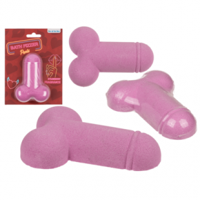 OOTB | Бомбочка для ван Bath Fizzer Penis Strawberry, 100 г. Цена: 362 грн