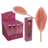 Льодяник Sexy Lollipop Candy Pussy Strawberry, 45 г