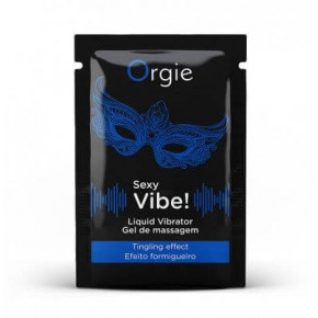 Orgie | ПРОБНИК Жидкий вибратор SEXY VIBE вибрация: средняя, 2 мл Orgie (Бразилия-Португалия). Цена: 140 грн