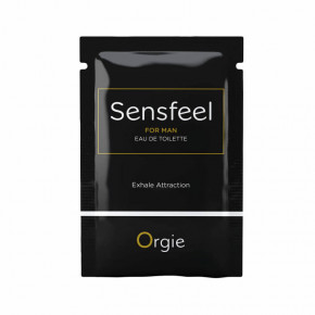 Orgie | Пробник Чоловіча Туалетний Вода Orgie Sensfeel + Афродизіак, 1 Мл. Ціна: 100 грн