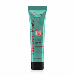 Лубрикант - Orgie Lube Tube Cocktail Strawberry Mojito, 100 мл