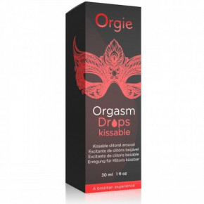 Orgie | Збуджуючий гель для клітора - Orgie Orgasm Drops Kissable, 30 мл. Цена: 765 грн