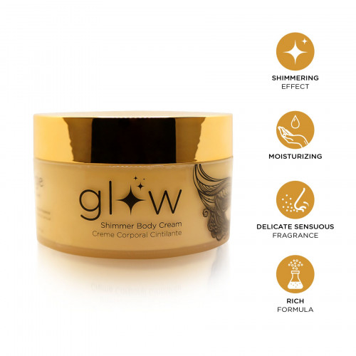 Orgie | Крем-шиммер для тела Orgie – Glow Shimmering Body Cream (250 мл), чувственный аромат, увлажнение. Цена 1 069 грн. Фото: 3