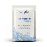 Orgie | САШЕТ/Лубрикант на водной основе гладкий и шелковистый ALL-NATURAL Acqua, 2 мл Orgie. Цена 100 грн