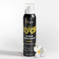 Orgie | Шипучая увлажняющая пенка для массажа Acqua Crocante, Аромат: Моной из Таити, Orgie. Цена 889 грн
