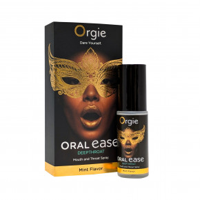 Orgie | Спрей для глубокого минета Orgie Oral Ease Deepthroat мята, 15 мл. Цена: 735 грн