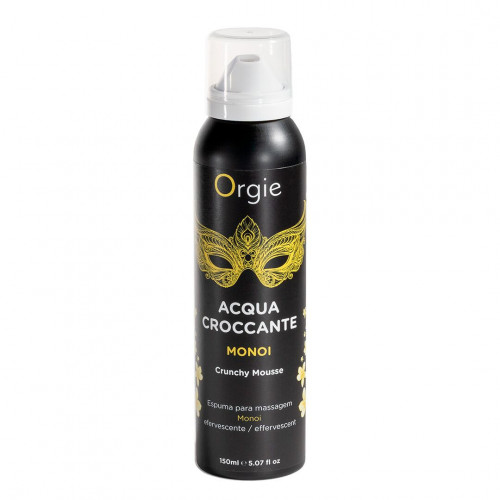 Orgie | Массажная пенка Orgie – Acqua Croccante Monoi (150 мл), эффект лопающихся пузырьков. Цена: 999 грн Orgie | Массажная пенка Orgie – Acqua Croccante Monoi (150 мл), эффект лопающихся пузырьков. Цена: 999 грн