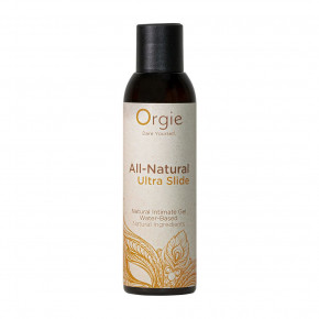 Orgie | Лубрикант на водной основе Orgie - All - Natural Ultra Slide (150 мл). Ціна: 551 грн