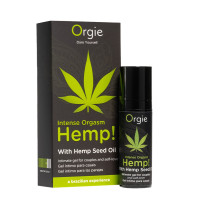 Orgie | Стимулирующий гель для клитора Orgie - Hemp! Intense Orgasm (15 мл). Цена 1 159 грн