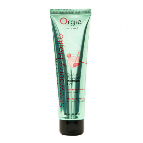 Orgie | Лубрикант на водной основе Orgie - Lube Tube Strawberry Mojito (100 мл). Цена 509 грн Orgie | Лубрикант на водной основе Orgie - Lube Tube Strawberry Mojito (100 мл). Цена 509 грн