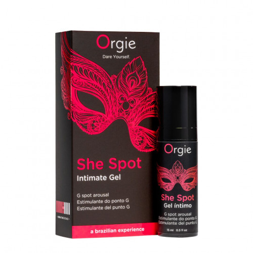 Orgie | Гель для стимуляции точки G Orgie - She Spot Intimate Gel (15 мл). Цена 949 грн Orgie | Гель для стимуляции точки G Orgie - She Spot Intimate Gel (15 мл). Цена 949 грн