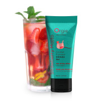 Съедобный лубрикант коктейль КЛУБНИЧНЫЙ МОХИТО на водной основе, 50 мл Orgie